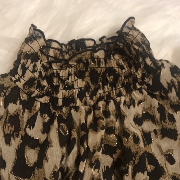 𝅺A. Byer Cheetah Print Top - Picture 9 of 12